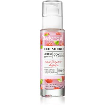 Bielenda Eco Sorbet Raspberry ser calmant și hidratant - imagine 2